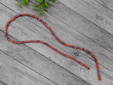 AFRICAN TRADE BEADS ROCK STONE LAPIDARY SPECIMEN