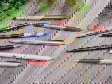 MIXED ADVERTISING PENS AND PENCILS VINTAGE ANTIQUE