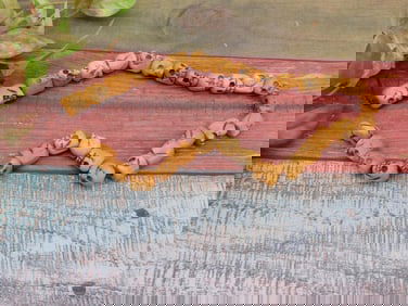 Carved Wooden Skull BeadS