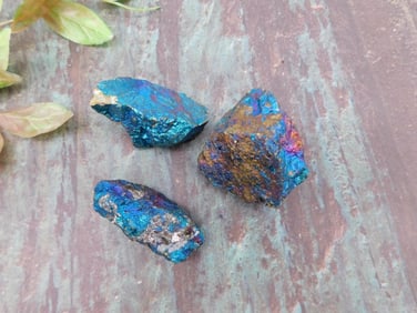 PEACOCK ORE ROCK STONE LAPIDARY SPECIMEN