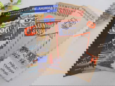 Lot of 4 Vintage Phillips 66 Gas Station Maps