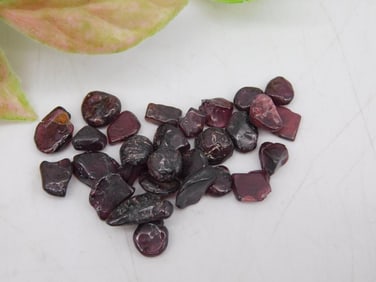 Lot of Loose Red Garnets ROCK STONE LAPIDARY SPECIMEN