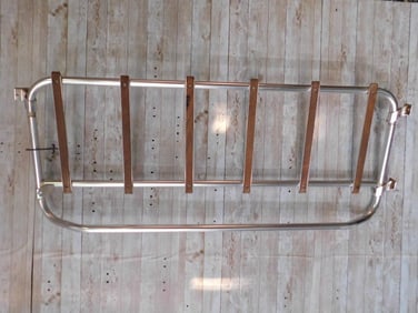 1960S MUSTANG Vintage Metal and Wood Roof Rack