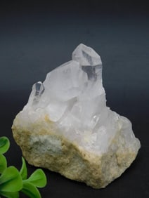Quartz Crystal Cluster on Matrix Rock