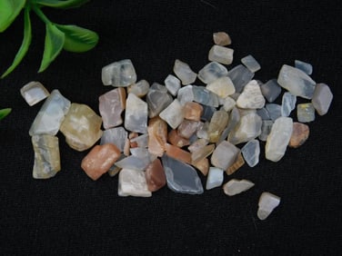 Collection of Rough Multi-Colored Gemstones