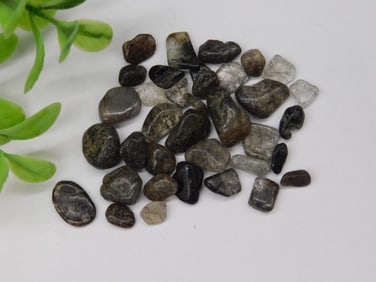 12 Grams of Black Quartz Gemstones Rock Stone Lapidary Specimen