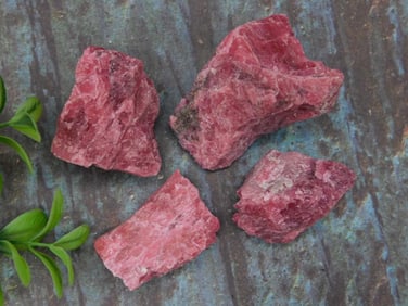 Gem Rhodonite Rock Stone Lapidary Specimen