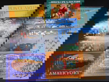 MIXED POSTCARDS EPHEMERA VINTAGE ANTIQUE