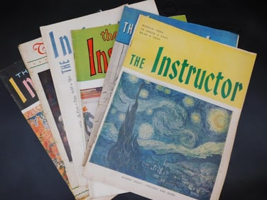 Collection of Mid-20th Century ?The Instructor? Magazines