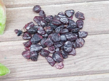 20 Grams of Red Garnet Gemstones
