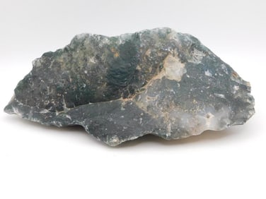 MOSS PLUME ROCK STONE LAPIDARY SPECIMEN