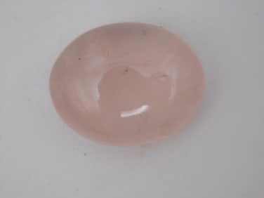ROSE QUARTZ CABOCHON ROCK STONE LAPIDARY SPECIMEN