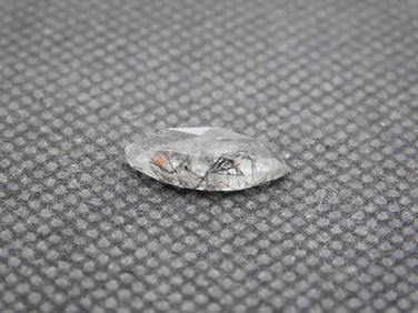 TOURMALATED QUARTZ ROCK STONE LAPIDARY SPECIMEN