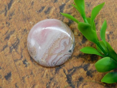 RHODOCHROSITE CABOCHON ROCK STONE LAPIDARY SPECIMEN