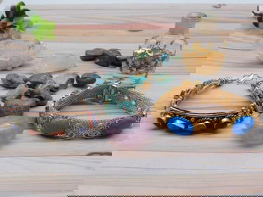 MIXED LOT ROCK STONE LAPIDARY SPECIMEN