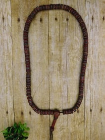 AFRICAN TRADE BEADS ROCK STONE LAPIDARY SPECIMEN