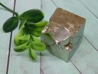 ILLUSTRIOUS SPANISH PYRITE CUBE ROCK STONE LAPIDARY SPECIMEN