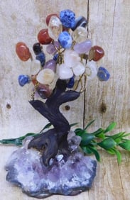 STONE TREE ROCK STONE LAPIDARY SPECIMEN