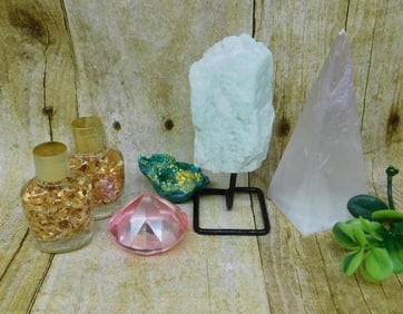 MIXED LOT ROCK STONE LAPIDARY SPECIMEN