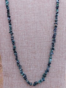 GENUINE STONE NECKLACE ROCK STONE LAPIDARY SPECIMEN