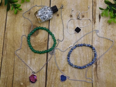 MIXED LOT ROCK STONE LAPIDARY SPECIMEN