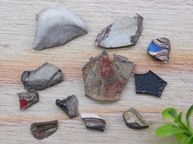 FORDITE MOTOR CITY AGATE ROCK STONE LAPIDARY SPECIMEN