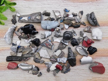 FORDITE MOTOR CITY AGATE ROCK STONE LAPIDARY SPECIMEN