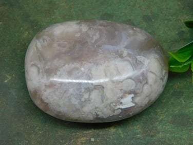 HATMANS FLOWER PETAL AGATE ROCK STONE LAPIDARY SPECIMEN