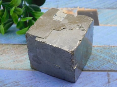 NATURAL FORMATION SPANISH PYRITE ROCK STONE LAPIDARY SPECIMEN