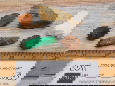 MIXED ROUGH LOT ROCK STONE LAPIDARY SPECIMEN