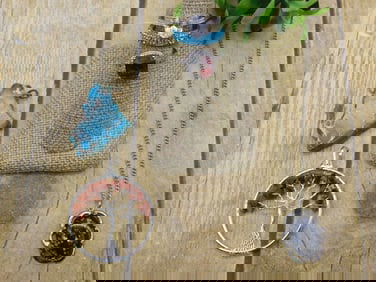 MIXED JEWELRY LOT ROCK STONE LAPIDARY SPECIMEN