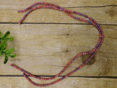 AFRICAN TRADE BEADS ROCK STONE LAPIDARY SPECIMEN