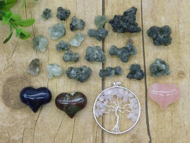 MIXED LOT ROCK STONE LAPIDARY SPECIMEN