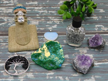 MIXED LOT ROCK STONE LAPIDARY SPECIMEN