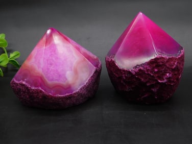 AGATE POINT ROCK STONE LAPIDARY SPECIMEN