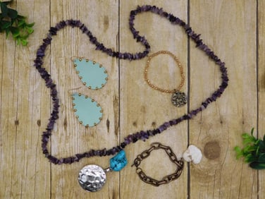 MIXED LOT ROCK STONE LAPIDARY SPECIMEN