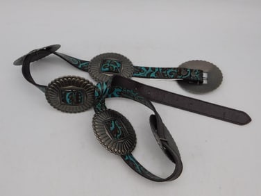 L&B CONCHO BELT SIZE LARGE