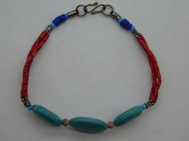 MIXED STONE BRACELET ROCK STONE LAPIDARY SPECIMEN