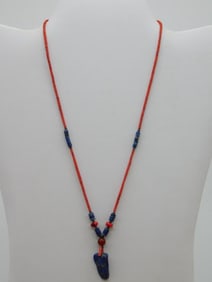 MIXED STONE NECKLACE ROCK STONE LAPIDARY SPECIMEN