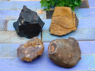 MIXED LOT ROCK STONE LAPIDARY SPECIMEN