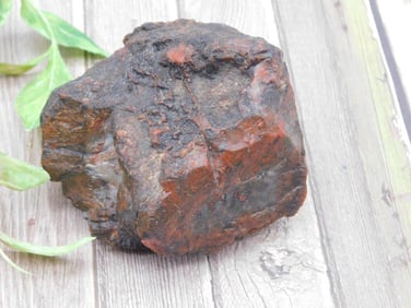 Heavy FLAME PLUME ROCK STONE LAPIDARY SPECIMEN