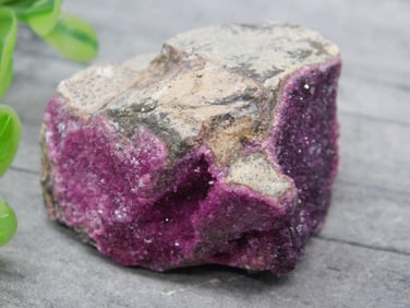 Purple Druzy Quartz Mineral Specimen