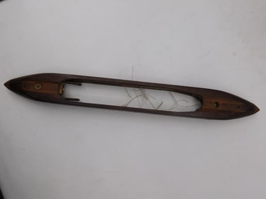 Vintage Wooden Weaving Loom Shuttle