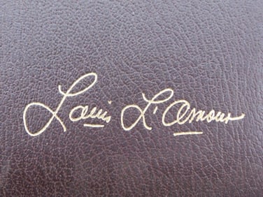Louis LAmour Leatherette Hardcover Books