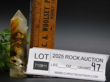 Stone Obelisk Tower Rock Stone Lapidary Specimen