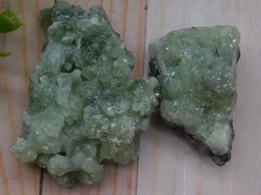 Prehnite Rock Stone Lapidary Specimen