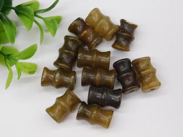 Barrel Shaped Beads ROCK STONE LAPIDARY SPECIMEN