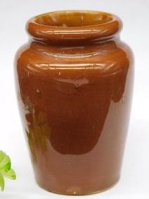 GINGER BEER RARE STONEWARE GLAZED BOTTLE VINTAGE ANTIQUE