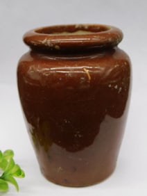 GINGER BEER RARE STONEWARE GLAZED BOTTLE VINTAGE ANTIQUE