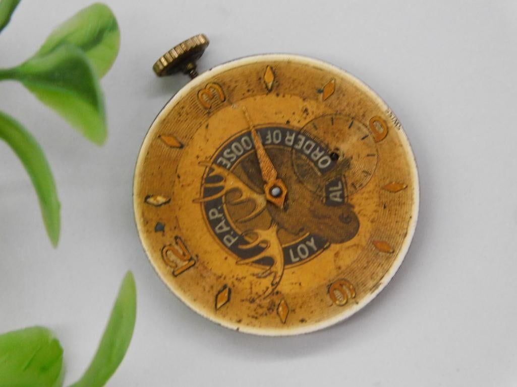 Vintage Pres Watch Co. 17-Jewel Watch Movement WATCHMAKER WATCHMAKING TOOLS: Vintage Pres Watch Co. 17-Jewel Watch Movement WATCHMAKER WATCHMAKING TOOLS